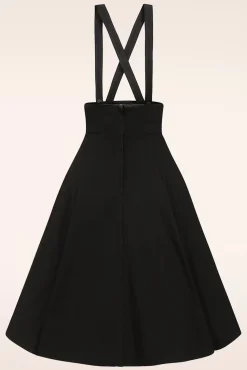 Flash Sale Collectif Clothing Alexa Ponte Swing Rok In Zwart