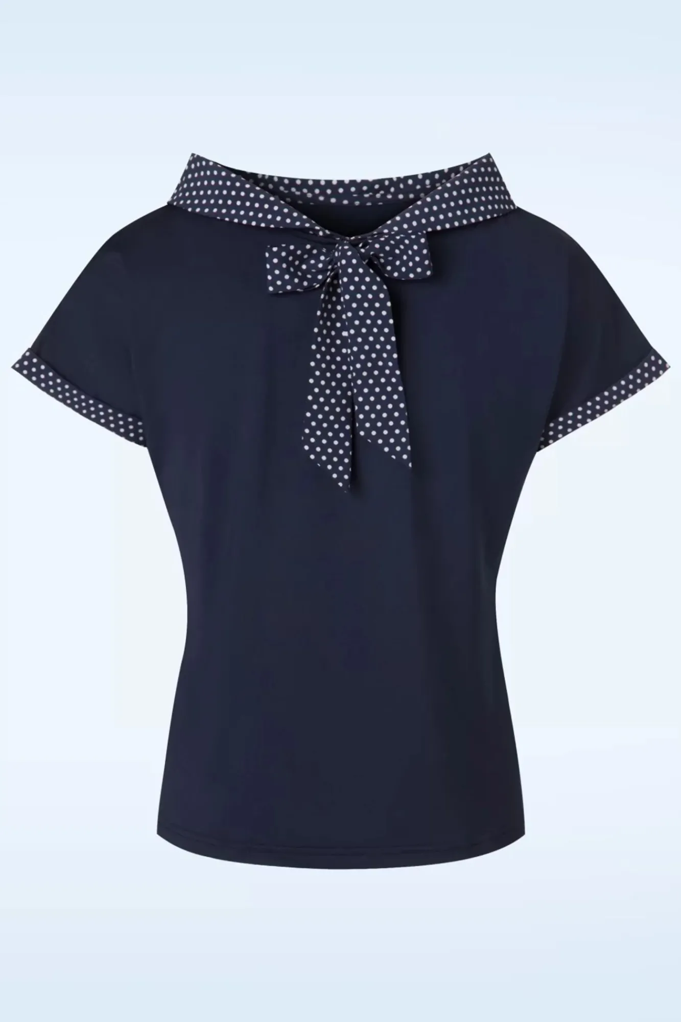 Best Sale Banned Retro Alicia Blouse In Marineblauw