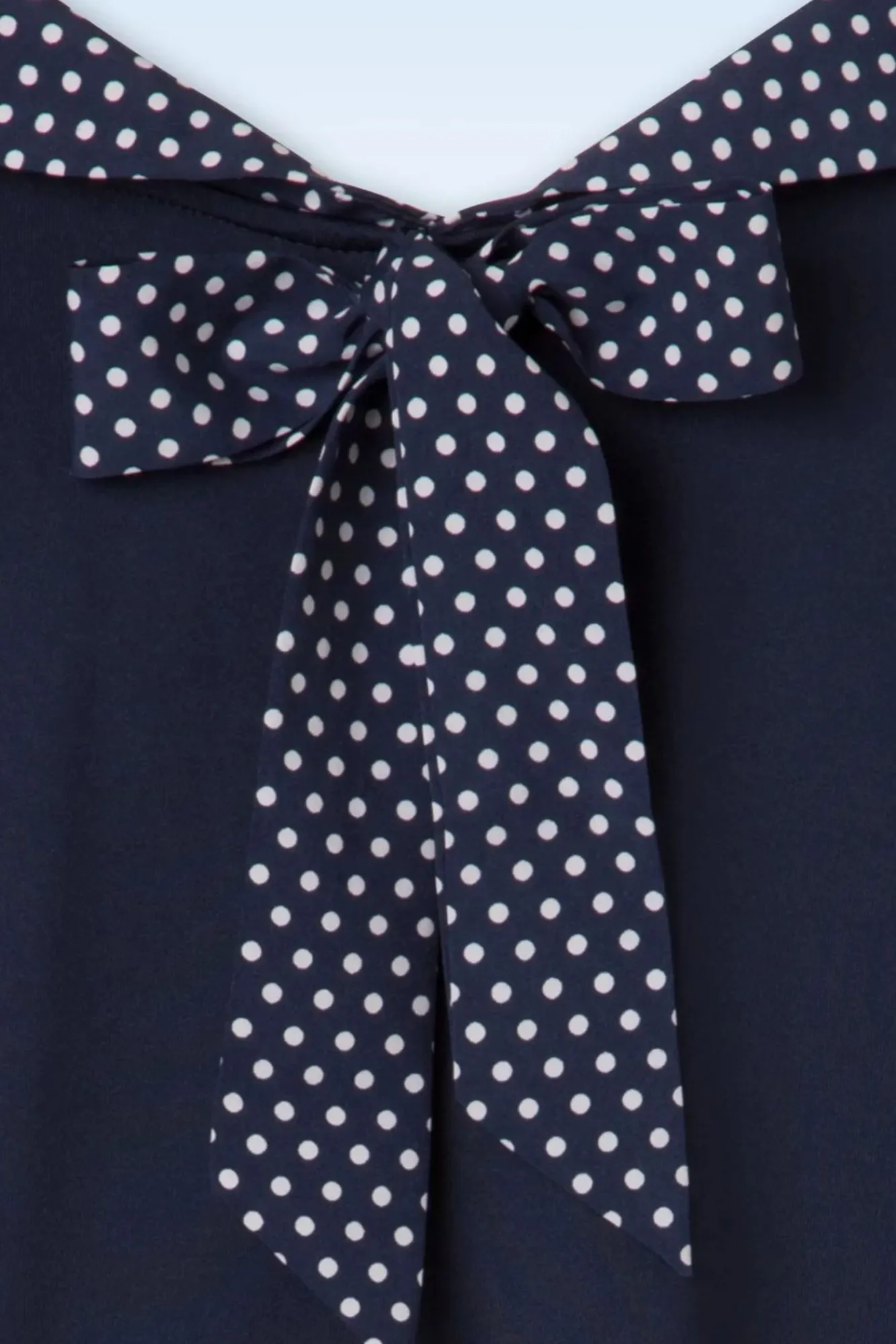 Best Sale Banned Retro Alicia Blouse In Marineblauw