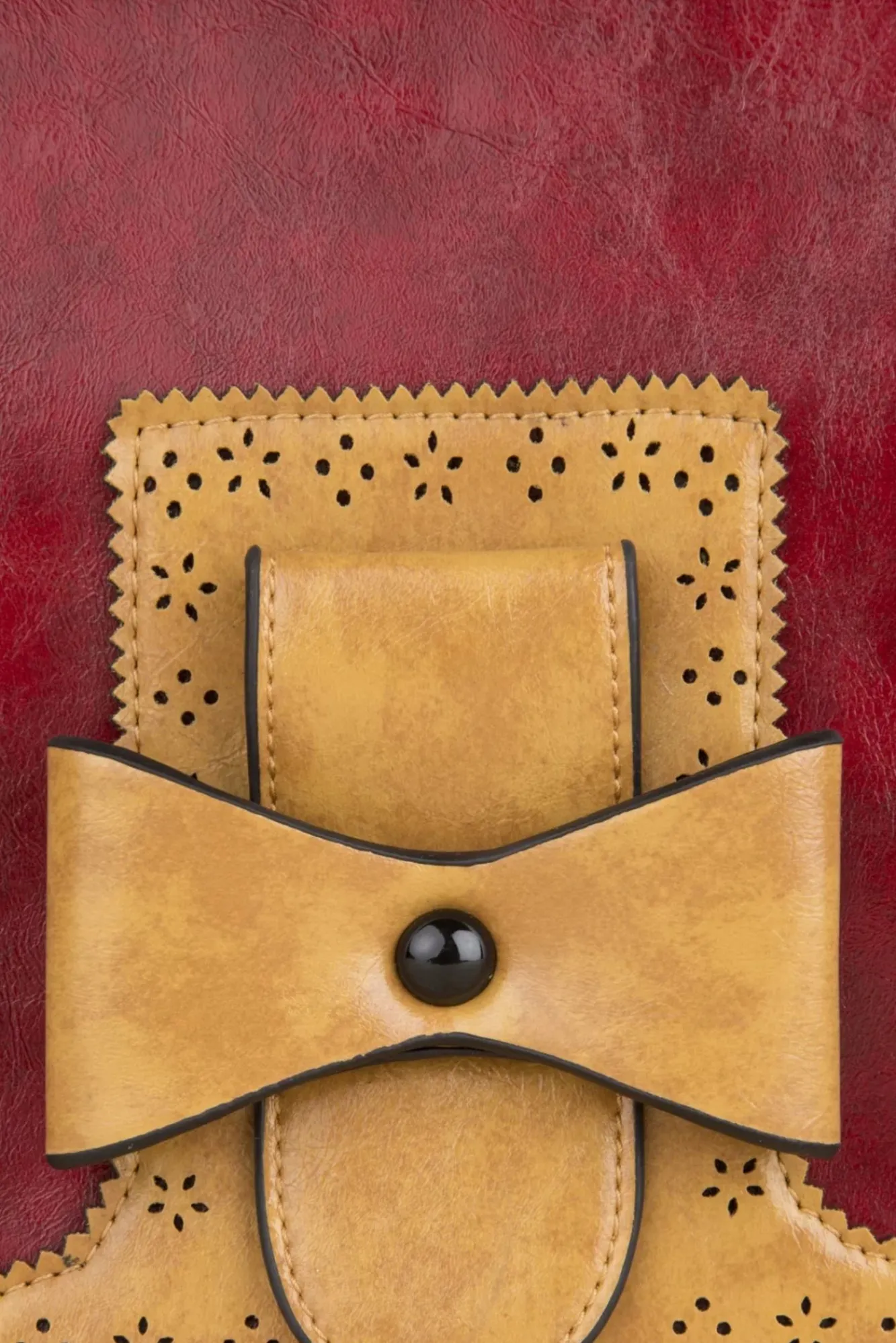 Discount Banned Retro Antieke Handtas In Rood