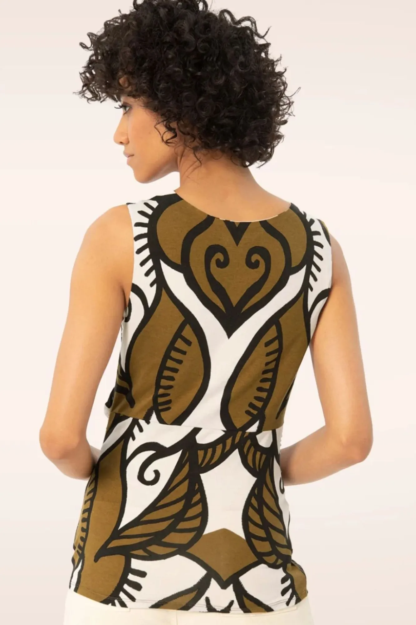 Best Sale Surkana Aubrey Knot Top In Khaki