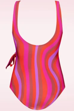 Store TC Beach Badpak Met V-Hals In Shiny Wave