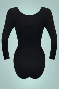 Store MAGIC Bodyfashion Bamboe Bodysuit In Zwart