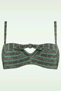New Marlies Dekkers Bebali Bikinitop In Oceaan Blauwgroen