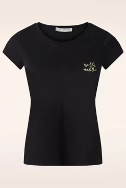 Sale Mademoiselle Yu00e9Yu00e9 Belle Et Rebelle T-Shirt In Zwart