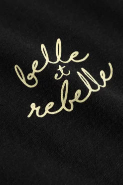 Sale Mademoiselle Yu00e9Yu00e9 Belle Et Rebelle T-Shirt In Zwart