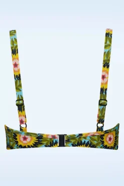 Store Marlies Dekkers Bellini Flower Balconette Bikini Top In Multi