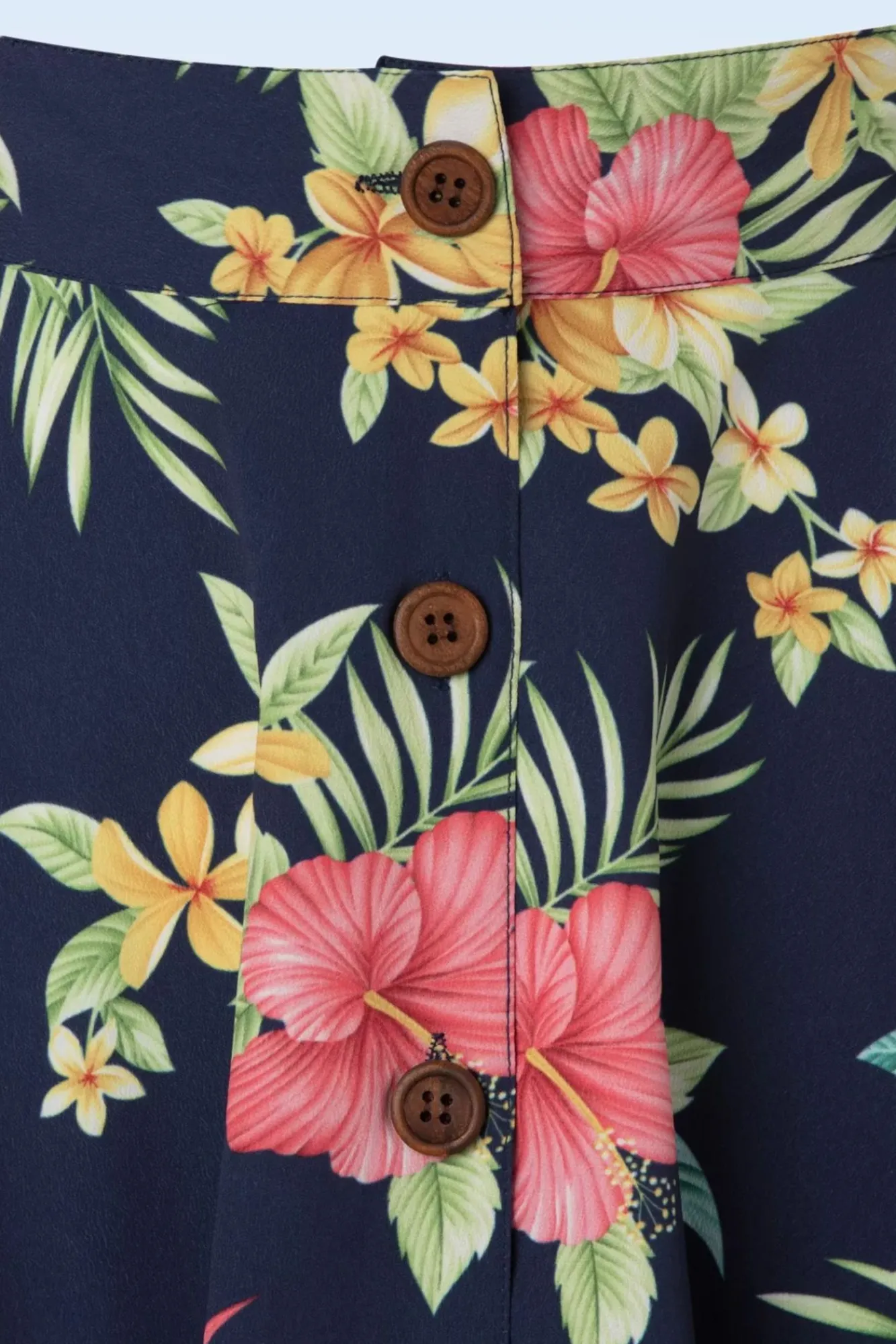 Store Rock N Romance Beverly Button Swing Rok In Honolulu Navy