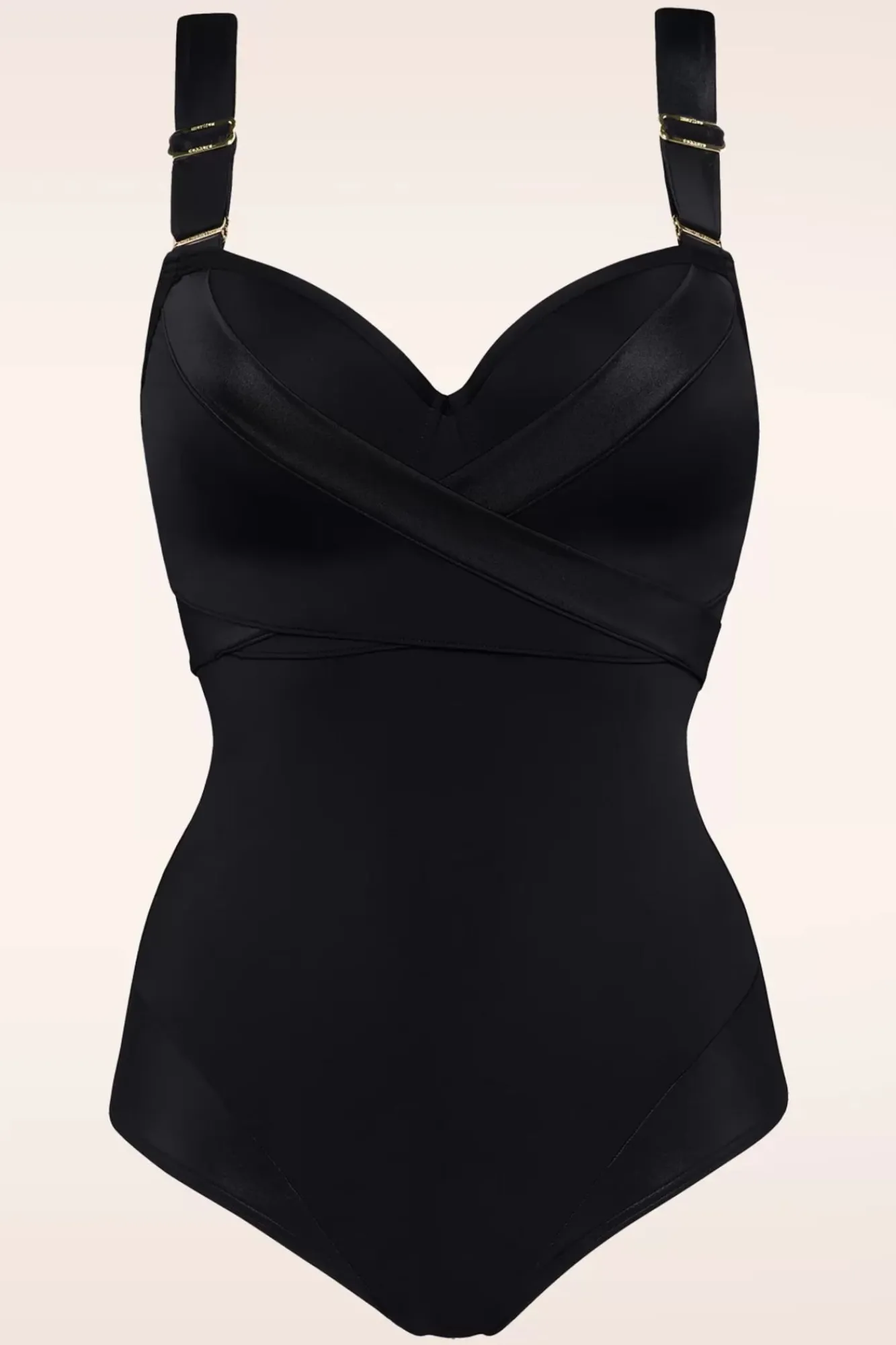 Flash Sale Marlies Dekkers Cache Coeur - Diepuitgesneden Balkonbadpak In Zwart