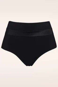 Sale Marlies Dekkers Cache Coeur Slip Met Hoge Taille In Zwart