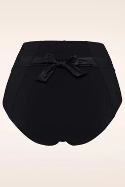 Sale Marlies Dekkers Cache Coeur Slip Met Hoge Taille In Zwart