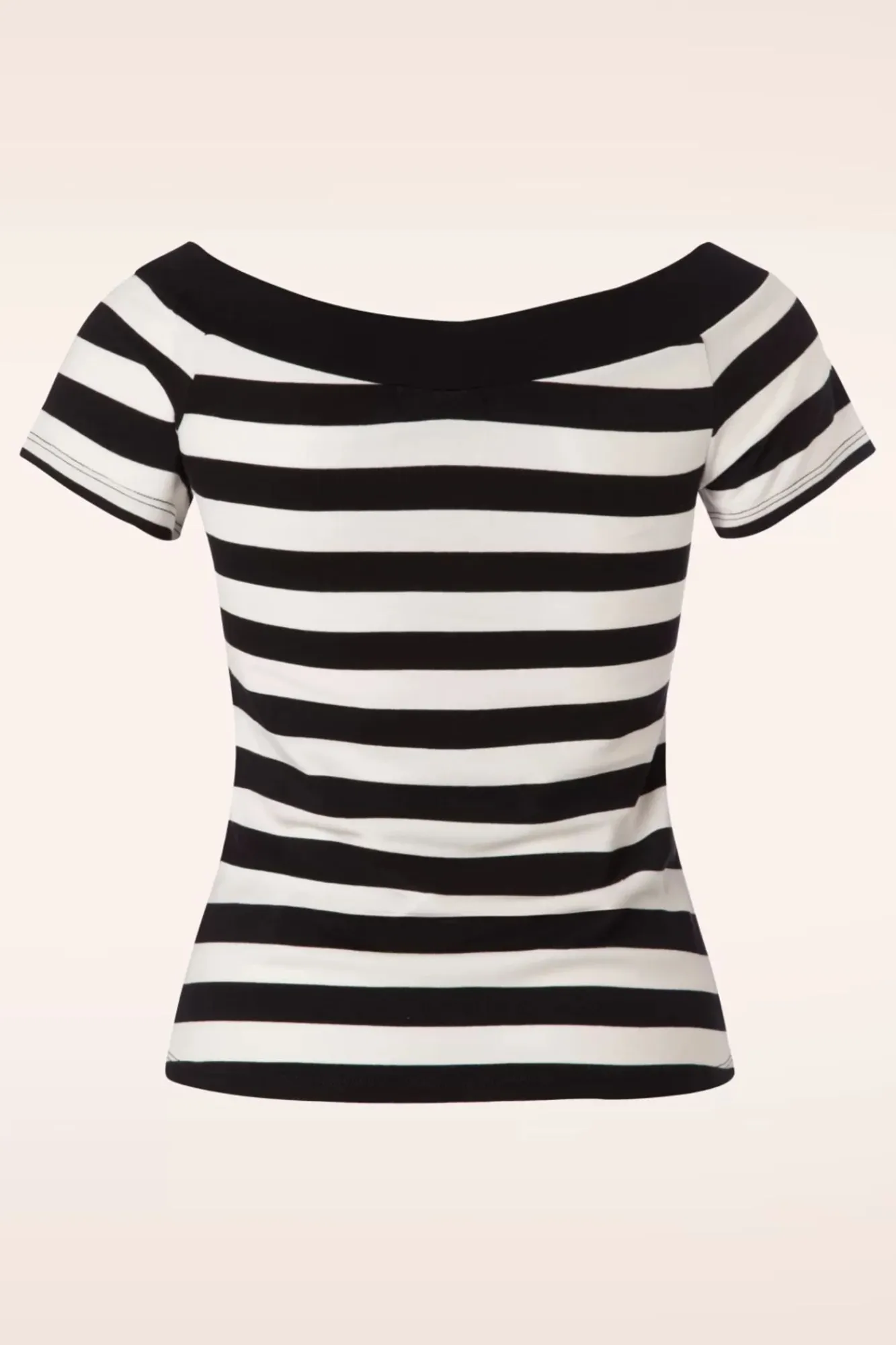 Sale Bunny Caitlin Strepen Top In Zwart En Wit