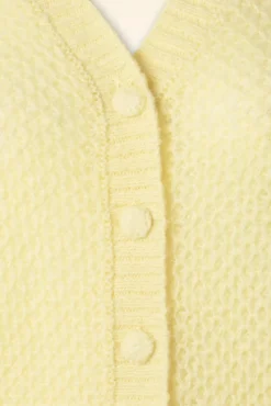 Fashion King Louie Cardi V Farfalle In Custard Geel