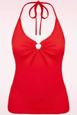 Cheap Bunny Cheryl Top In Rood