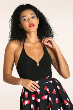 Cheap Bunny Cheryl Top In Zwart