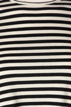 Best King Louie Chopito Stripe Knot T-Shirt In Zwart
