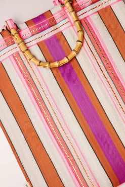 Shop Surkana Club Tropicana Shopper Tas In Oranje