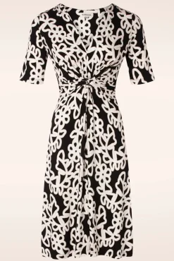 Best Sale Surkana Colette Geknoopte Jurk In Zwart