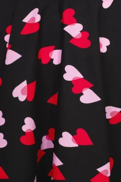 Cheap Bunny Confetti Swing Rok In Zwart