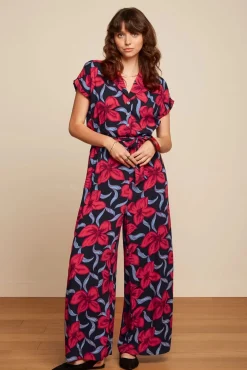 Outlet King Louie Daisy Jumpsuit Deacon In Zwart