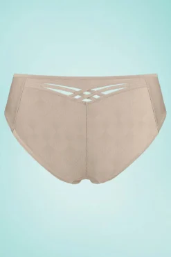 Clearance Marlies Dekkers Dame De Paris Glitterbroekje In Beige