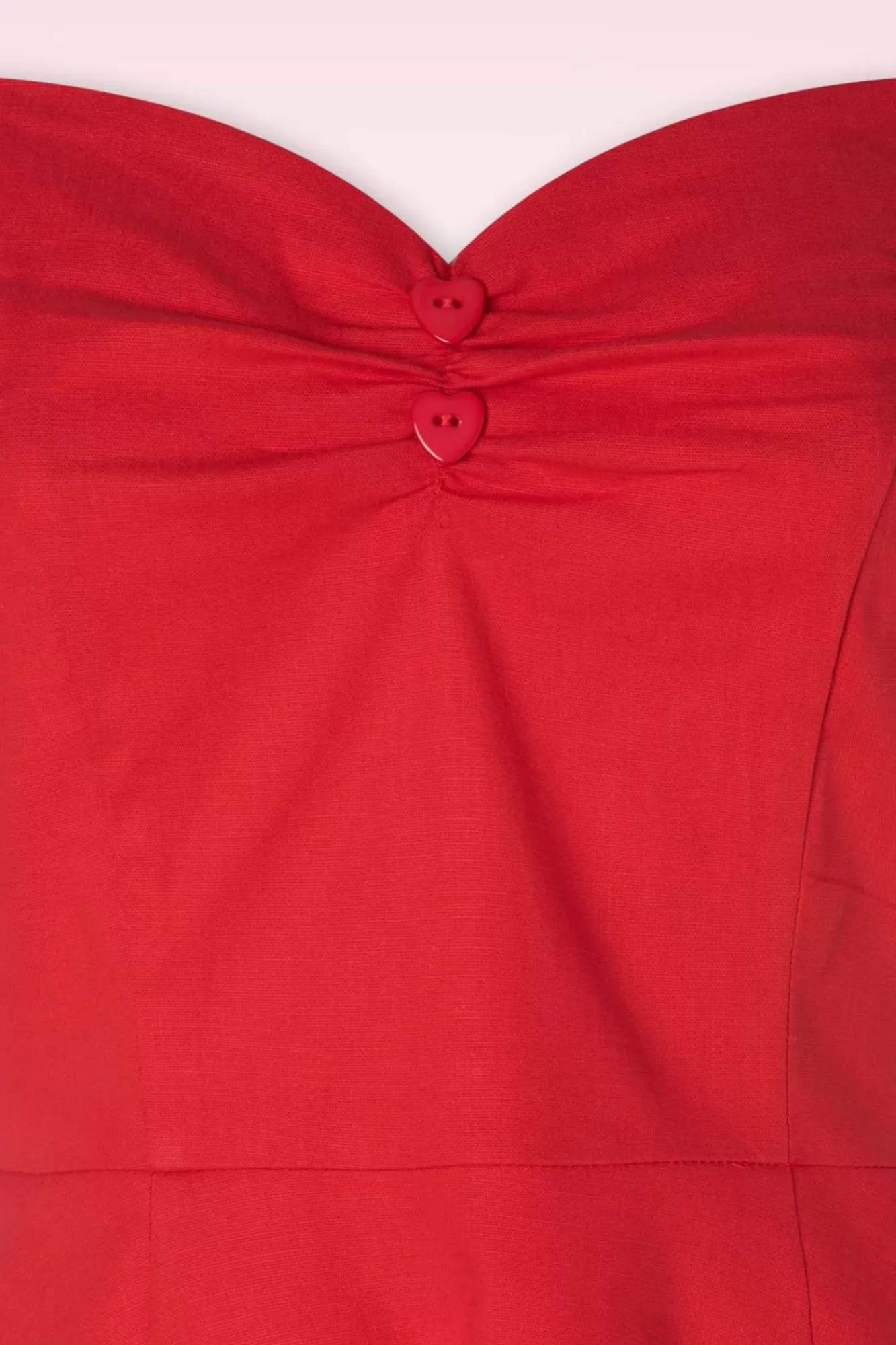 Fashion Banned Retro Dance Day Jurk In Rood