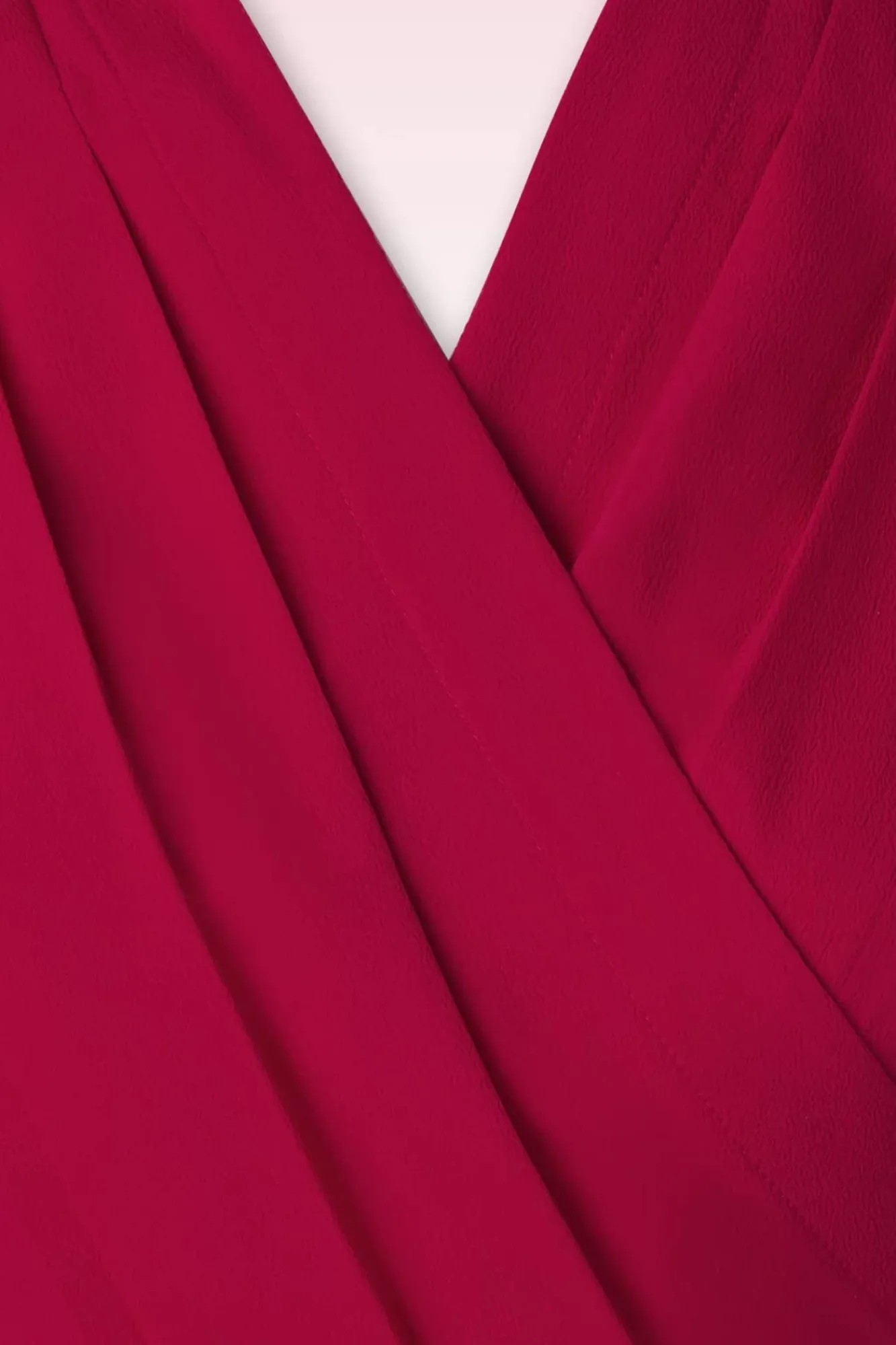 Best Sale Rock N Romance Darla Wikkelblouse Met Korte Mouwen In Rood