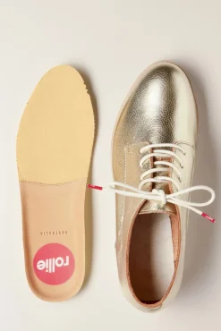 Clearance Rollie Derby Super Soft Schoenen In Lichtgoud