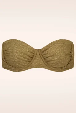 Outlet Cyell Desert Glow Bikinitop In Goud