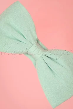 Shop Banned Retro Dionne Bow Hoofdband In Mint