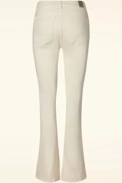New Cloud9 Dora Flared Broek In Gebroken Wit