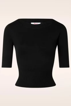 Best Banned Retro Dreamy Trui In Zwart