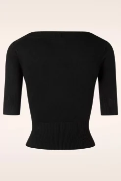 Best Banned Retro Dreamy Trui In Zwart