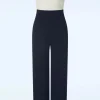 Store Vintage Chic for Topvintage Eloise Jumpsuit In Ivoor En Marineblauw