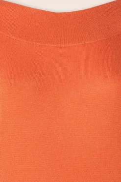 Fashion King Louie Erin Top Spiro In Vlam Oranje