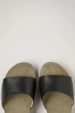 Cheap Gru00fcnbein Erni Slip On Clogs In Zwart