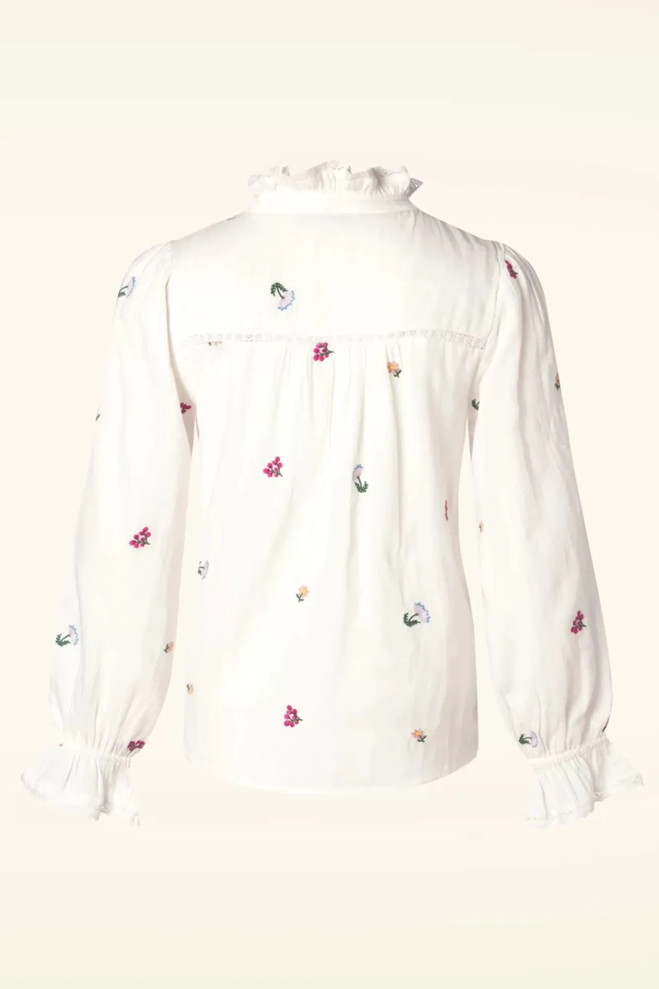 Sale Md'M Eva Blouse In Ecru