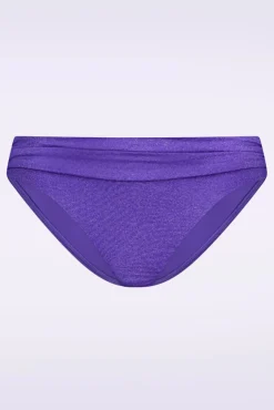 Shop Cyell Evening Glow Mid Waist Bikini Broekje In Paars