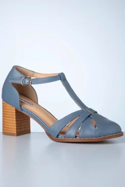 New Banned Retro Fancy Footwork Pumps In Blauw