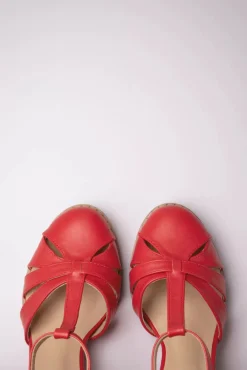 Clearance Banned Retro Fancy Footwork Pumps In Rood