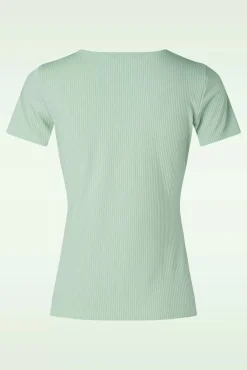 Outlet Banned Retro Fara Top In Groen