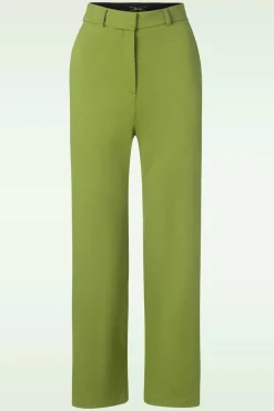 Cheap King Louie Federica Milano Uni Broek In Woodbine Groen