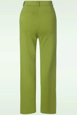 Cheap King Louie Federica Milano Uni Broek In Woodbine Groen