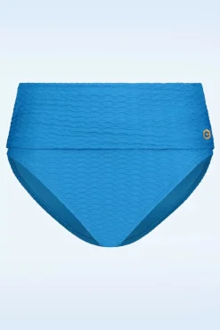Outlet TC Beach Flipover Bikinibroekje In Blue Snake