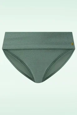 Online TC Beach Flipover Bikinibroekje In Groene Glitter