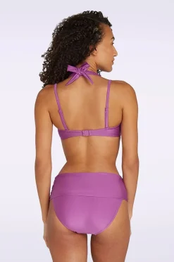 Clearance TC Beach Flipover Bikiniroekje In Glanzend Lilapaars