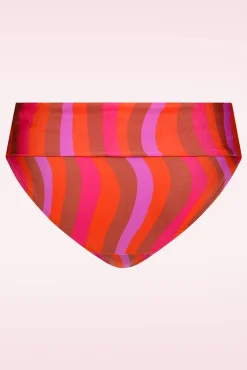 Best Sale TC Beach Flipover Shiny Waves Bikinibroekje In Multi