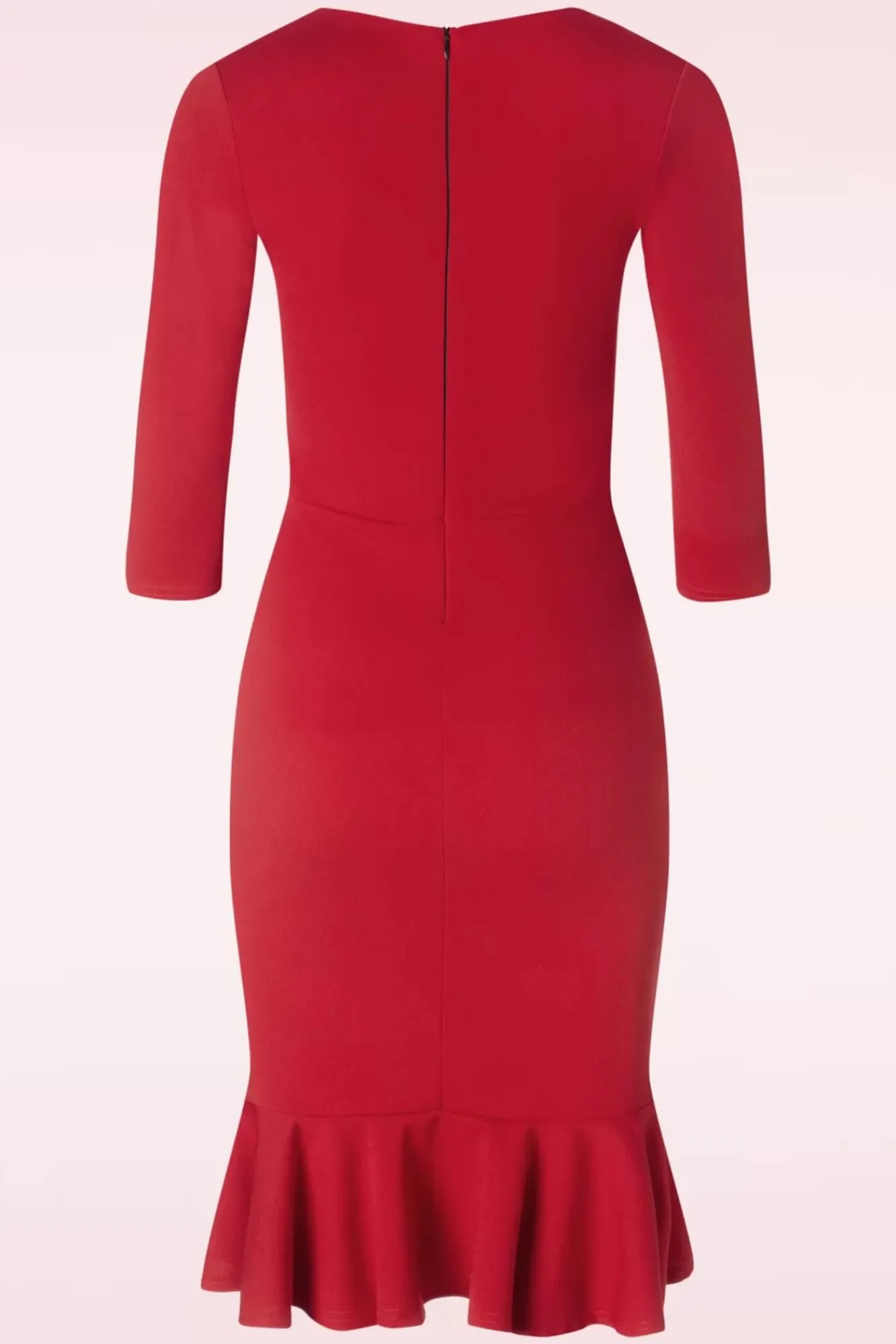 Fashion Vintage Chic for Topvintage Gemma Pencil Jurk In Rood