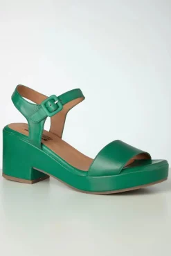 Cheap Miz Mooz Gillie Clog Sandalen In Smaragdgroen