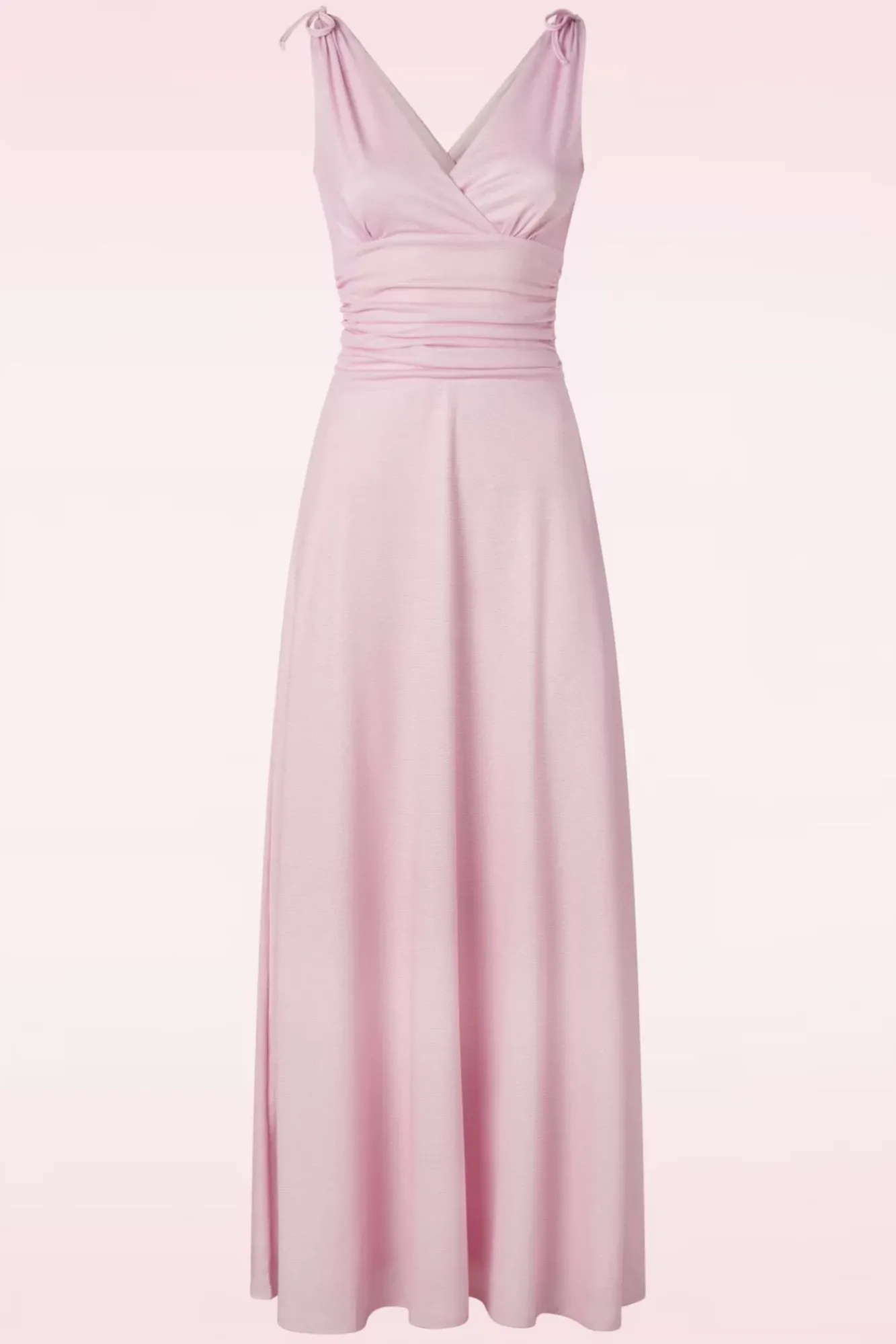 Store Vintage Chic for Topvintage Grecian Glitter Maxi Jurk In Rose Shadow